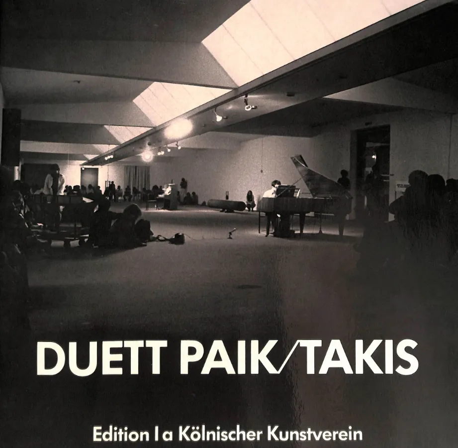 © Takis Foundation/ADAGP, Paris and DACS, London 2026. © Nam June Paik Estate. Photo © Lothar Schnepf/ Kölnischer Kunstverein