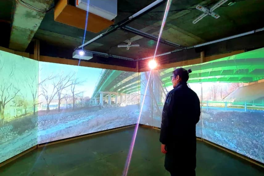 홍철기 개인전 <Near Hear 언저리> 2020 (사진:쇼앤텔제공)