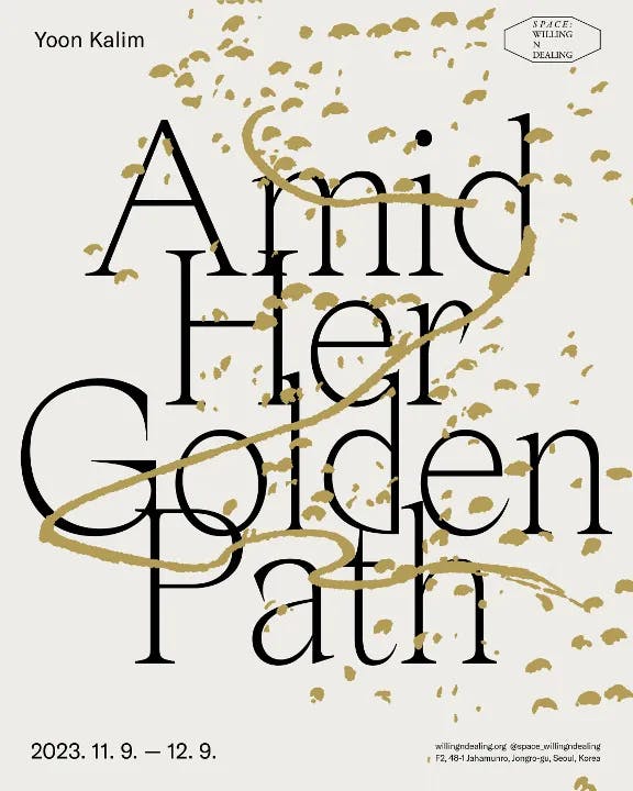 Amid Her Golden Path