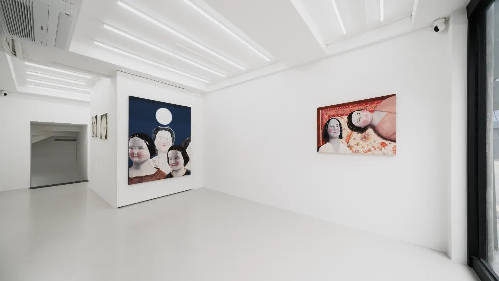 Jiwon Choi, Is there any place for us, 2021, installation view, ThisWeekendRoom
