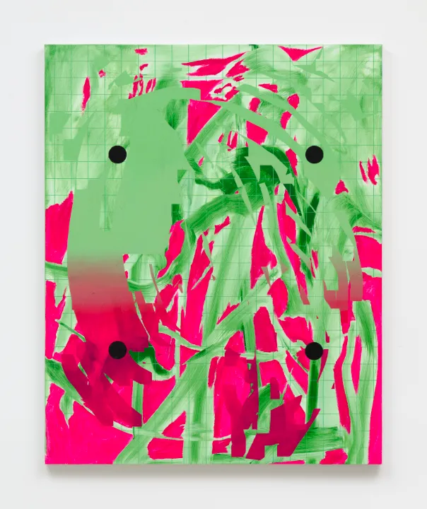 박현정 Hyunjung Park, Image 193, 2024, 캔버스에 아크릴릭, 오일, 100 x 80.3 cm © Courtesy of the artist