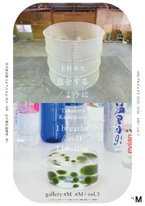 上:《lung B 》2026年 下:《マリモ旅行》2024年– 撮影:長野聡史 デザイン:三橋光太郎