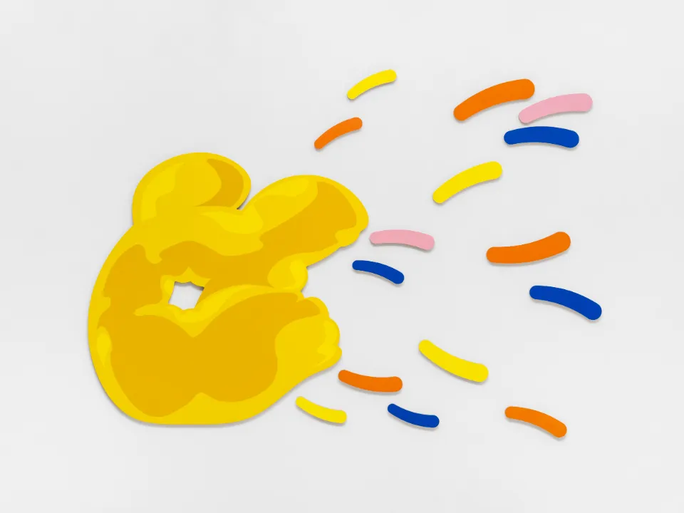 [대표이미지] 김재용, Run Donut Run, 2025, 합판에 아크릴릭, 172x241x2cm