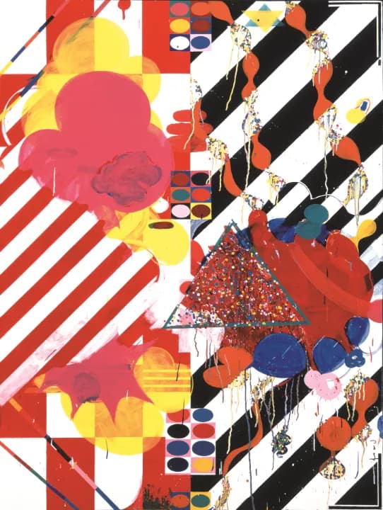 山崎つる子《作品》1964年、芦屋市立美術博物館蔵 ©Estate of Tsuruko Yamazaki courtesy of LADS Gallery, Osaka and Take Ninagawa, Tokyo