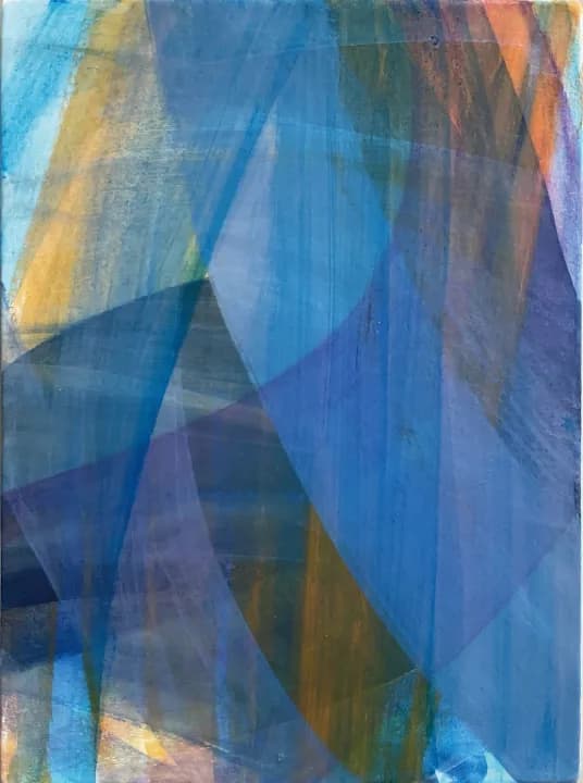 " 25-10 " acrylic on canvas 35.3×24.2 cm 2025