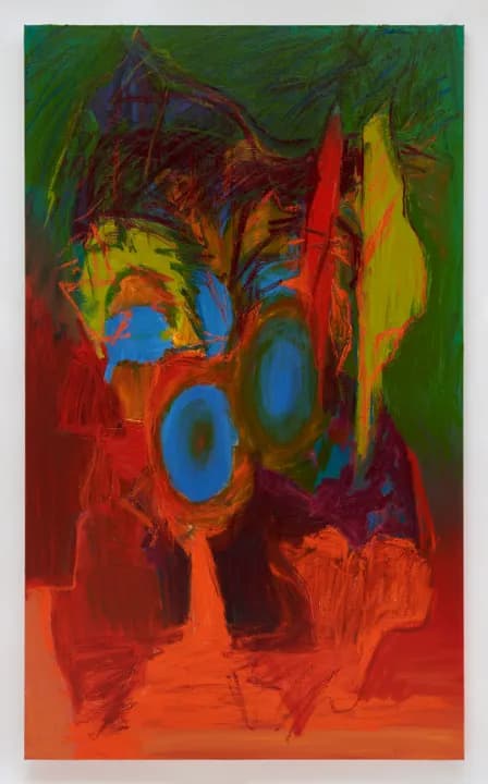 No.33 (악어), 2023, 캔버스에 유채, 162.2 x 97 cm(제공: 더 소소)